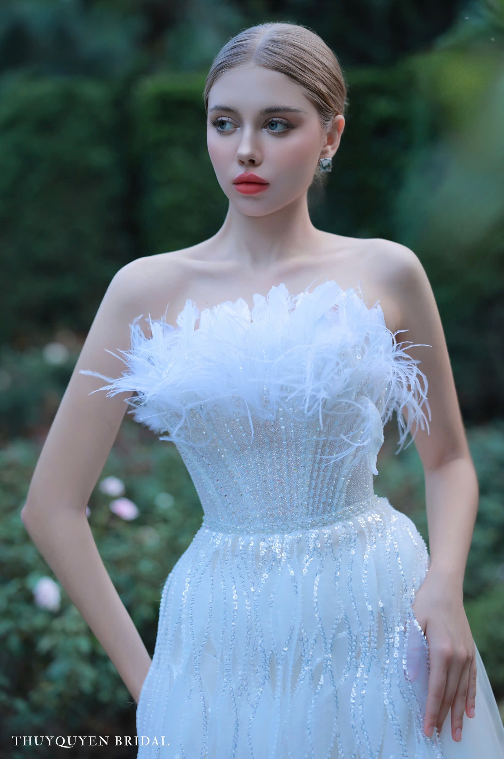 Bridal beauty session